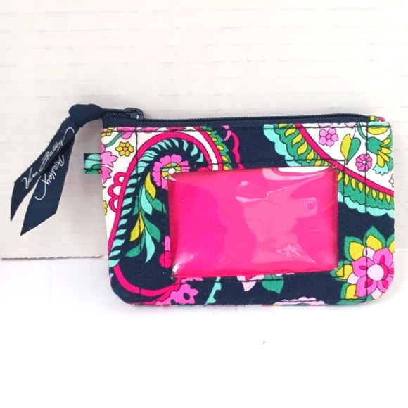 VERA BRADLEY 2014 Petal Paisley & 2015 Marrakesh Card Holders Like New 14U14Me - Picture 9 of 12